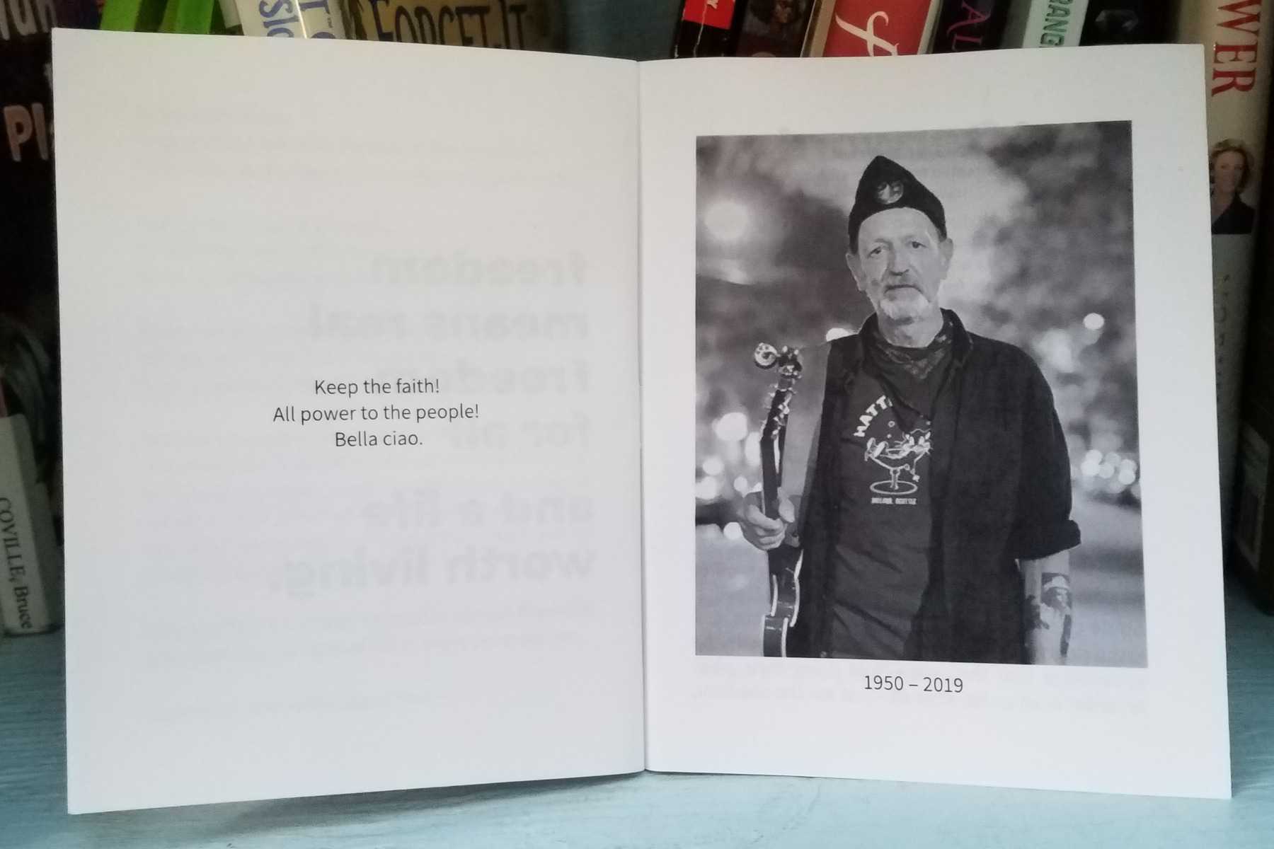 Black and white photo of Willem Van Spronsen, 1950-2019