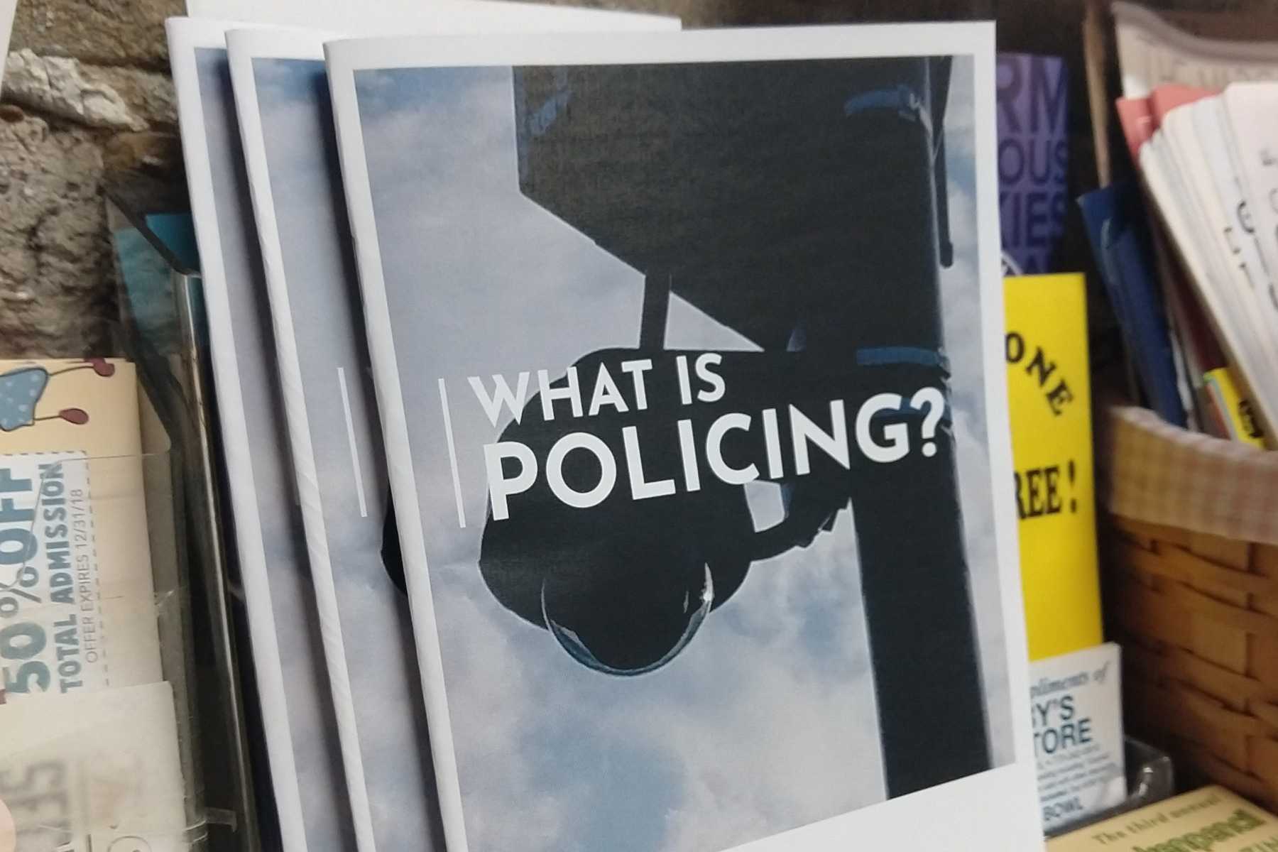 Chicago Police Observation Device camera in front of a cloudy sky